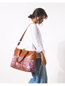 Chumbak - Multi-Color Printed Tote Bag with Detachable Strap