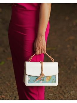 Chumbak - Pink Printed Satchel Bag
