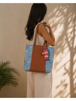 Chumbak - Brown Printed Tote Bag