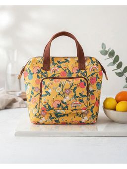 Chumbak - Yellow Printed Lunch Bag