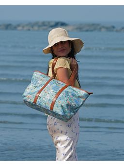 Chumbak - Blue Printed Tote Bag