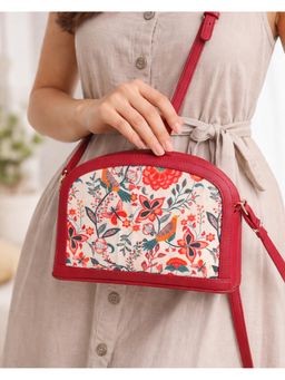 Chumbak - Red Printed Sling Bag