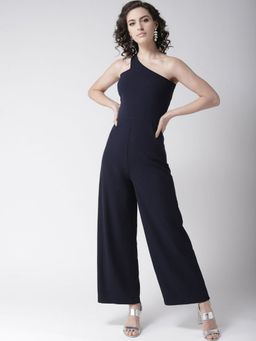 Twenty Dresses by Nykaa Fashion - Navy Blue For All That Modern Charm Jumpsuit