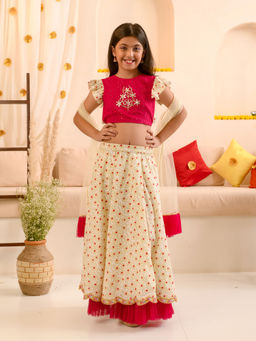 PSPeaches - Multi-Color Lehenga Choli (Set of 3)