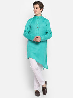 Devoiler - Regular Fit Long Kurta For Men