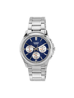 Casio - Enticer Men Navy Blue Dial Analog Watch - MTP-1375D-2A1VDF (M)