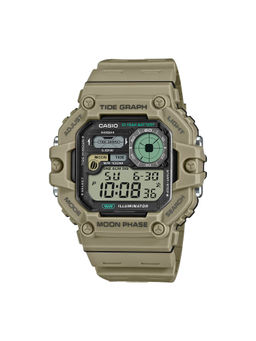 Casio - Men Youth Black Dial Digital Watch - WS-1700H-5AVDF (M)