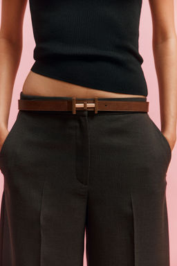 H&M - Women Brown Narrow Belt