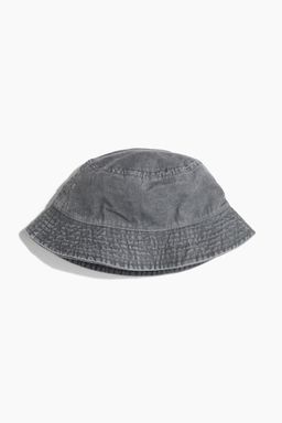 H&M - Women Grey Cotton Bucket Hat