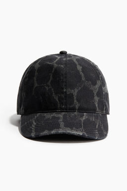 H&M - Women Grey Washed-Look Twill Cap