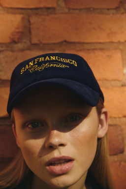 H&M - Women Blue Corduroy Cap