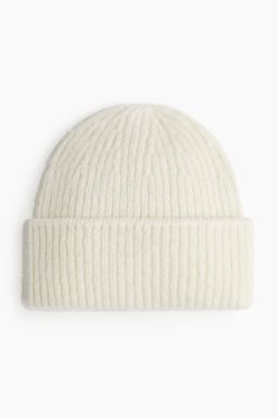 H&M - Women White Soft-Brushed Beanie