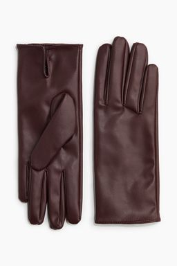 H&M - Women Red Coated Gloves