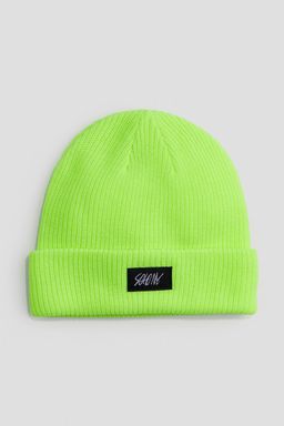 H&M - Men Yellow Rib-Knit Beanie