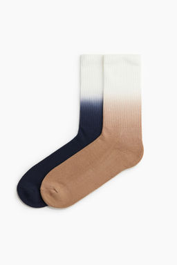 H&M - Men Black 2-Pack Socks