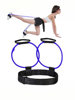Strauss - Resistance Exercise Tube Black & Blue