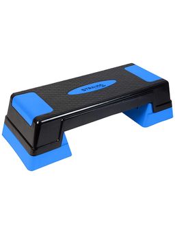 Strauss - High Rise Aerobic Stepper Two Height Level Adjustments Blue