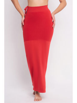 Clovia - Red Women Saree Shapewear