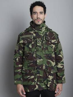 MountMiller - Men's British 3 Layer Tilted Pocket, windproof, water resistant, adjustable hood Cuffs Jacket