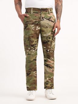 MountMiller - Men's Printed Ripstop Tactical 6.0 Cargo Pants | Multi-Pocket | UV Protective | Abrasion-Resistant