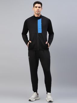Dida - Black Trendy Regular Dry Fit Multi Purpose Track Suit (Set of 2)