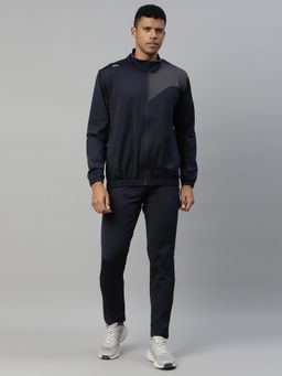 Dida - Navy Blue Trendy Durable Regular Dry Fit Multi Purpose Outdoor Track Suit (Set of 2)