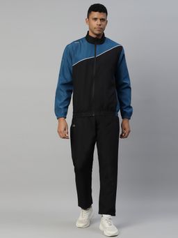 Dida - Black Trendy Regular Dry Fit Multi Purpose Indoor Outdoor Track Suit (Set of 2)
