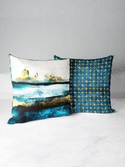 BIANCA - Suzane 16 X16 Cushion Teal28