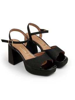Vizzano - Block Sandal Heels Black