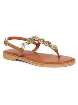 Viviblu - Tan Leather Sandals