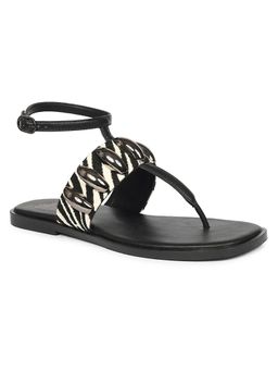 Viviblu - Leather Sandals Black