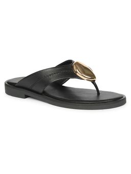 Viviblu - Black Leather Sandals