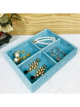 La Trove - Luxury Small 4 Grids Jewellery Tray