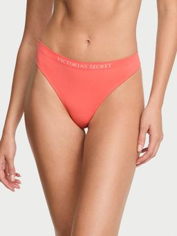 Victoria's Secret - Orange Seamless Thong Panty