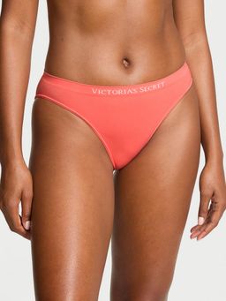 Victoria's Secret - Orange Seamless Bikini Panty (XL)