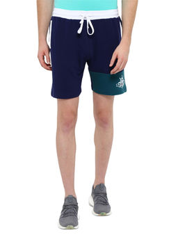 AM SWAN - Premium Cotton Printed Shorts In Multicolor