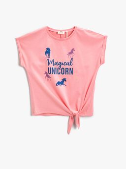 Koton - Girls Pink T-shirt