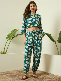 InWeave - Marin Teal Co-Ord Set