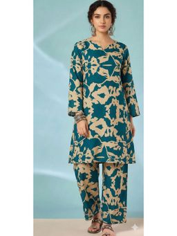 InWeave - Teal Long Sleeve Co-Ord Set