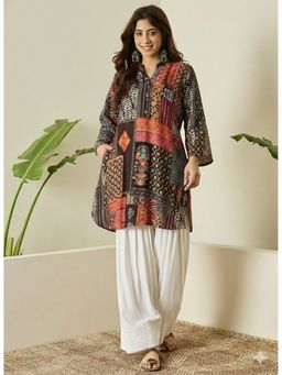InWeave - Black Kurta with Salwar