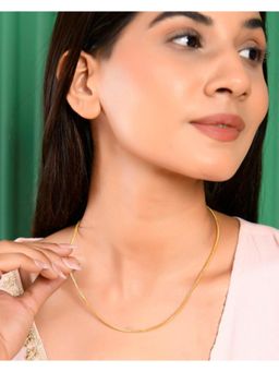 VOJ - Gold Plated Snake Chain For Women