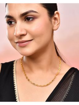 VOJ - Women Gold Plated Linked Chain