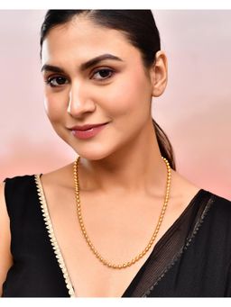 VOJ - Gold Plated Dotted Chain For Women