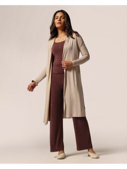 Blissclub - Beige Everflow Cape