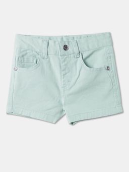 R&B - Purple Cotton Solid Shorts