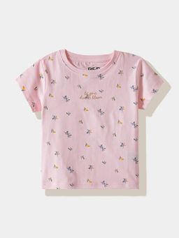 R&B - Pink Cotton Floral Top
