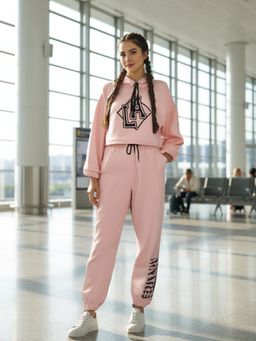 Sera - Women Regular Light Pink Joggers