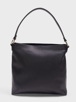 Twenty Dresses by Nykaa Fashion - Black Solid Casual Tote Bag