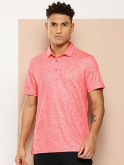 Alcis - Men Printed Golf Polo T-Shirt