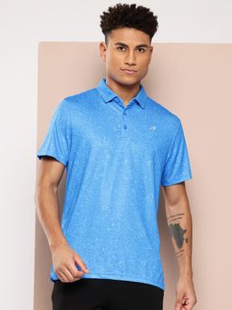 Alcis - Men Printed Golf Polo T-Shirt